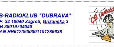 40. natjecanje CB-operatora, CB-radioklubova, CB-sekcija i ostalih korisnika CB radijskih postaja s međunarodnim sudjelovanjem pod radnim nazivom “Dubrava 2021” 11. rujna 2021. od 19:00 do 23:00 sata.