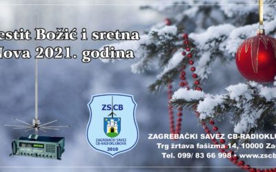 Čestit Božić i sretna Nova 2021. godina